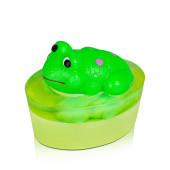 Глицериновое мыло Зеленый Лягушенок (большая игрушка)